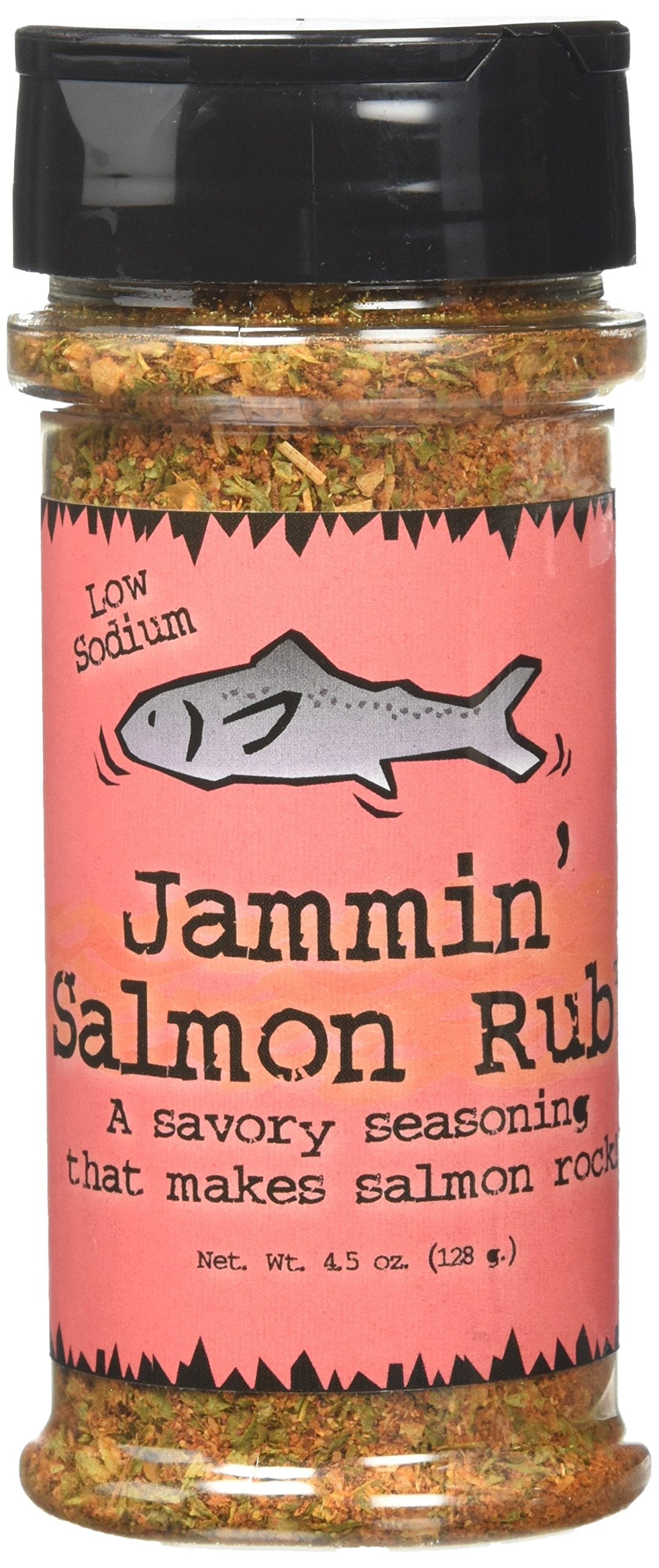 Product image of Mom's Gourmet Spice Blends Jammin' Salmon Rub Seasoning 4.5 oz 4.5 oz